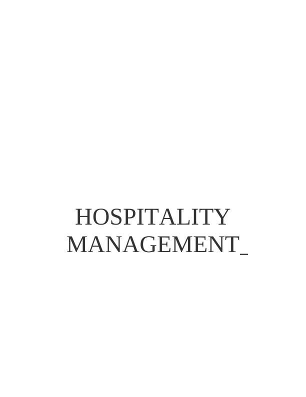 Hospitality Management PDF_1