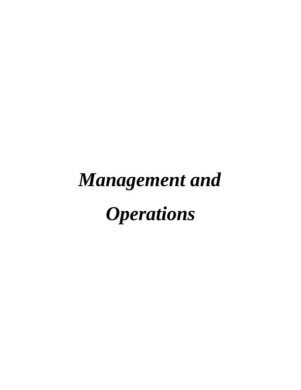Theory and Approaches of Leadership and Operations_1