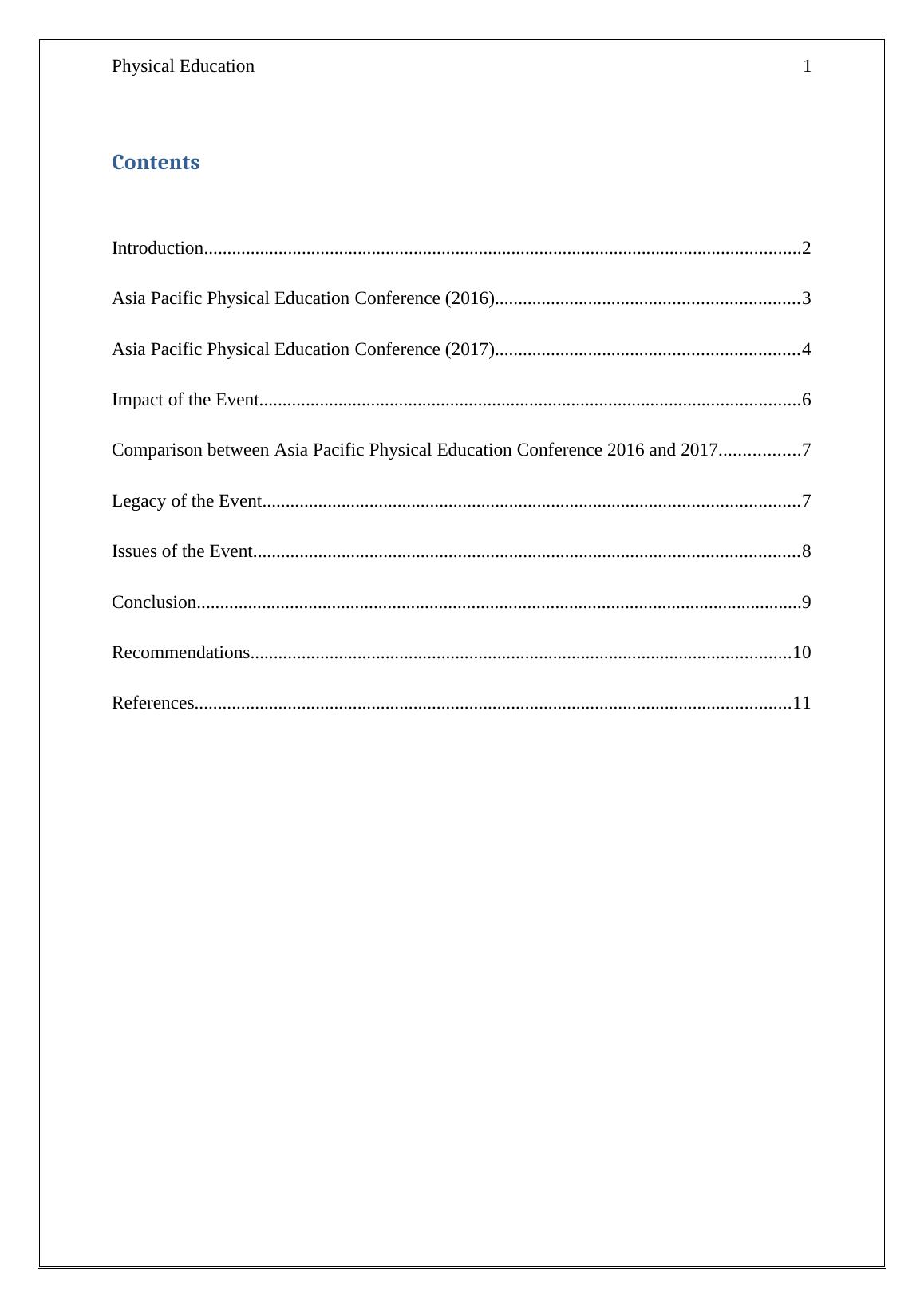 physical education assignment pdf