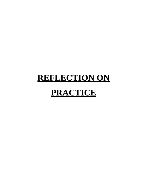 Reflection on Practice_1