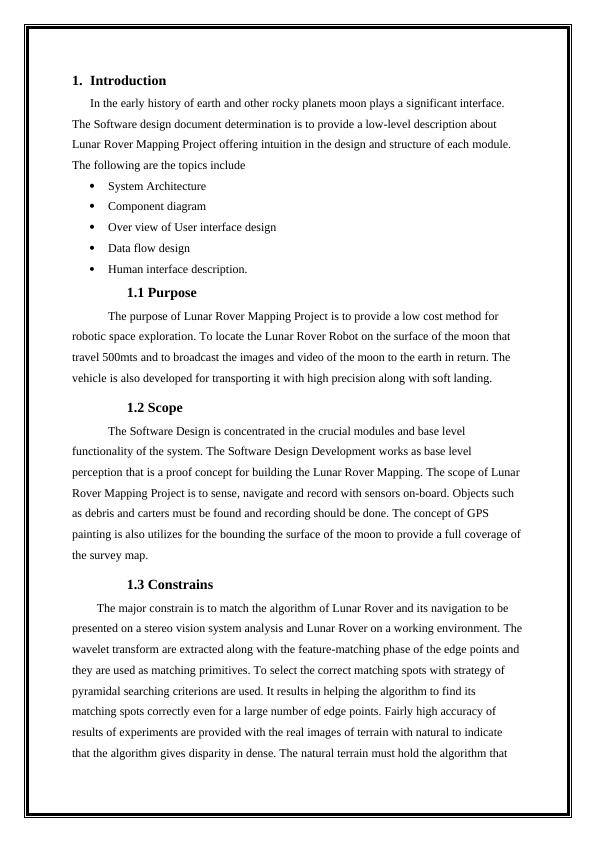 Software Design Document-Lunar Rover Mapping Project_4