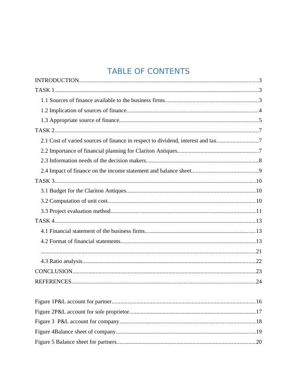 MANAGING FINANCIAL RESOURCES AND DECISIONS TABLE OF CONTENTS INTRODUCTION_2