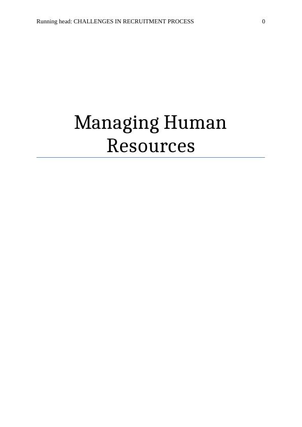 Managing Human Resources Executive Summary Business Process Outsourcing_1