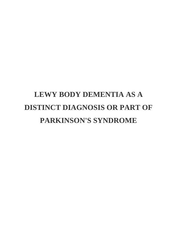Lewy Body Dementia - Research_1