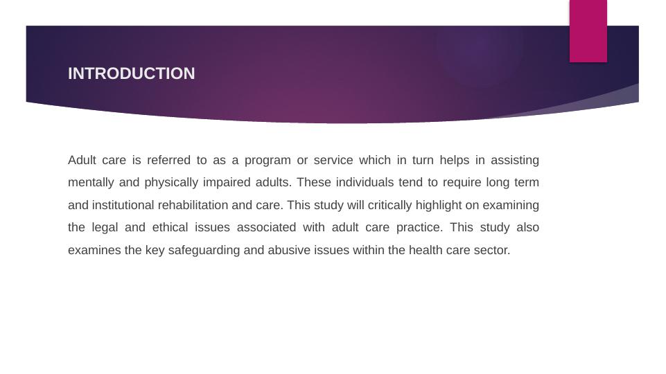 Critical Issues in Adult Care_3