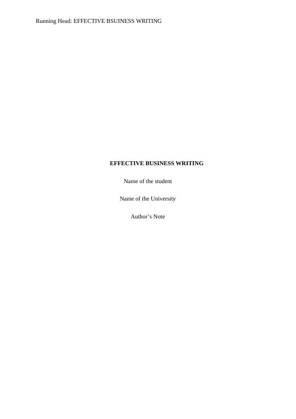 Effective Business Writing: A Guide_1