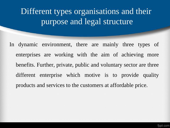 Business Environment: Types of Organizations and Their Purpose_4