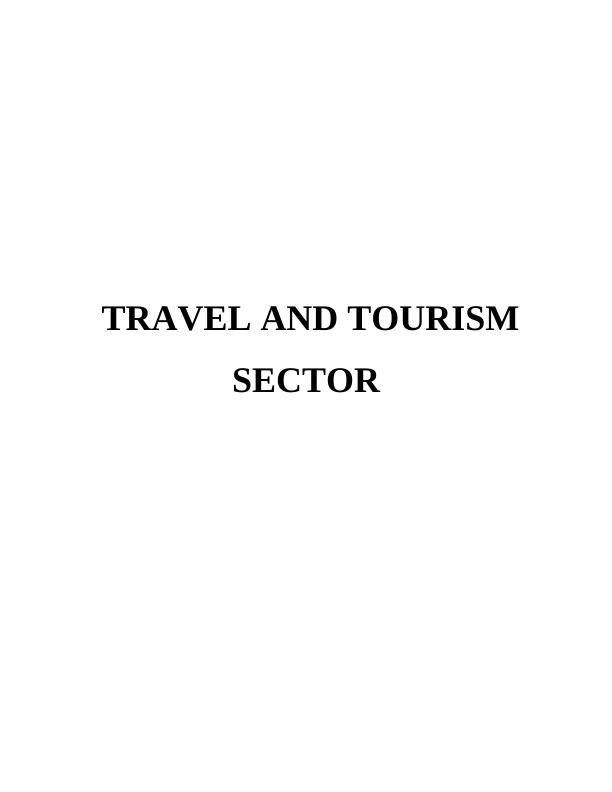 Impact of Economic, Social and Environmental Factors on Travel and Tourism Sector of TUI Group_1
