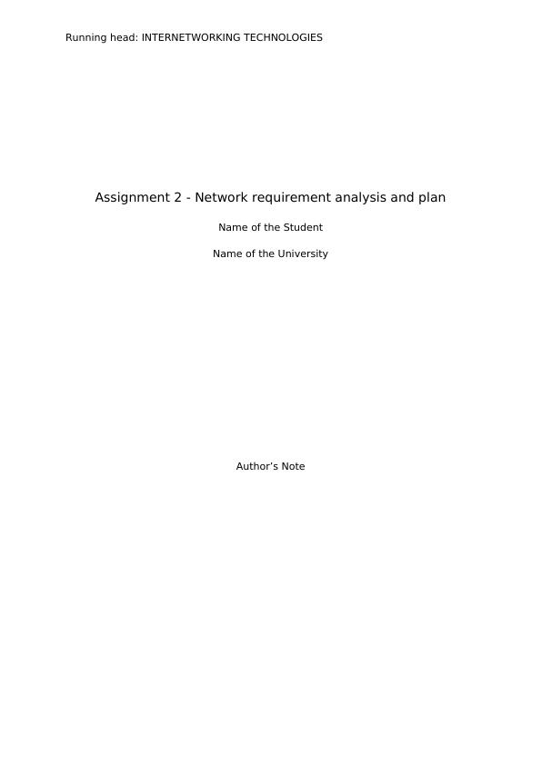 Network Requirement Analysis and Plan for HiTech Telecommunications Company_1