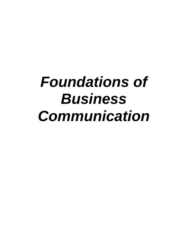 case study on importance of business communication pdf