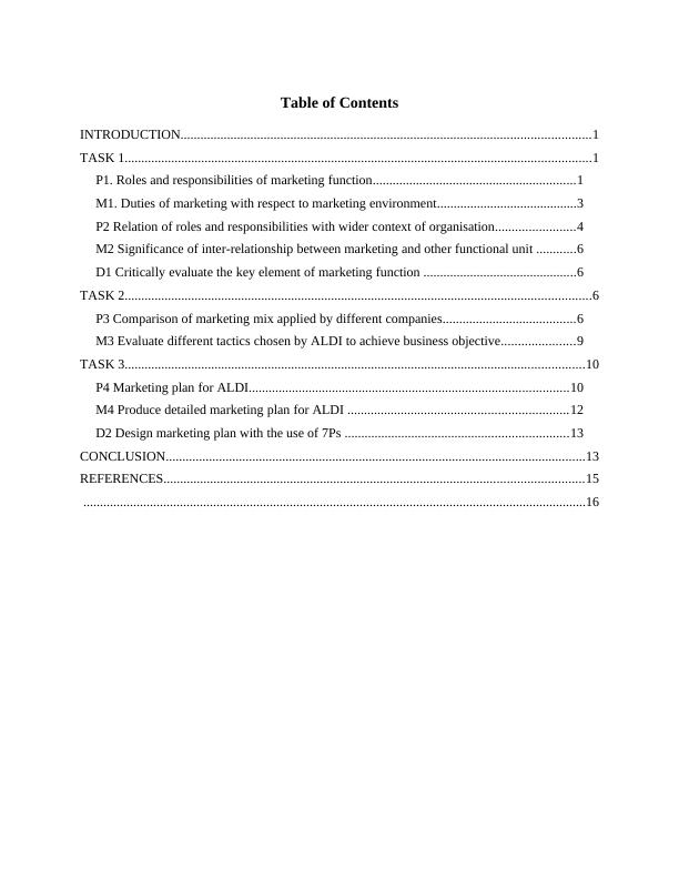 Report on Responsibilities of Marketing Functions_2