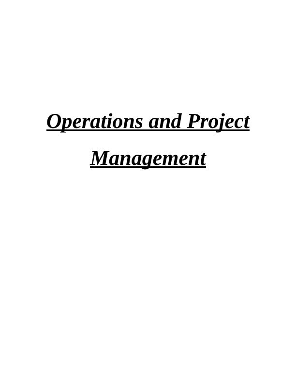 Operations and Project Management in Uk - Corus_1
