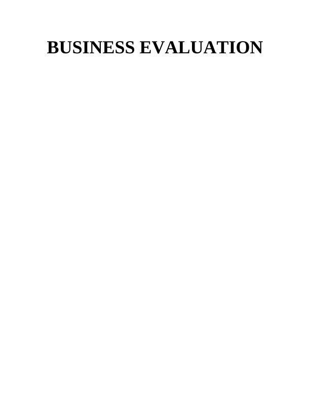 Business valuation assignment :Apple_1