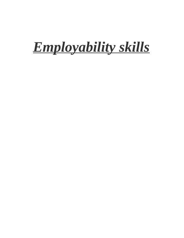 Employability Skills Assignment - (Doc)_1