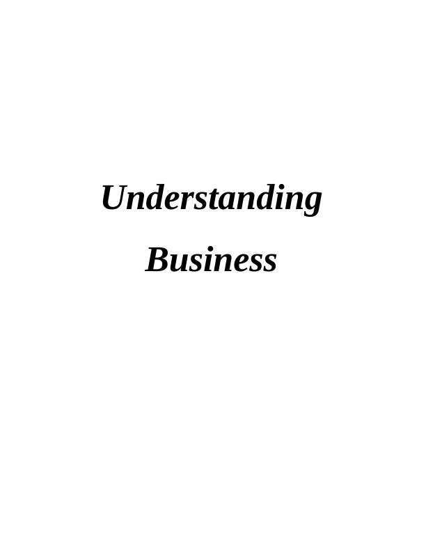 Understanding Business INTRODUCTION_1
