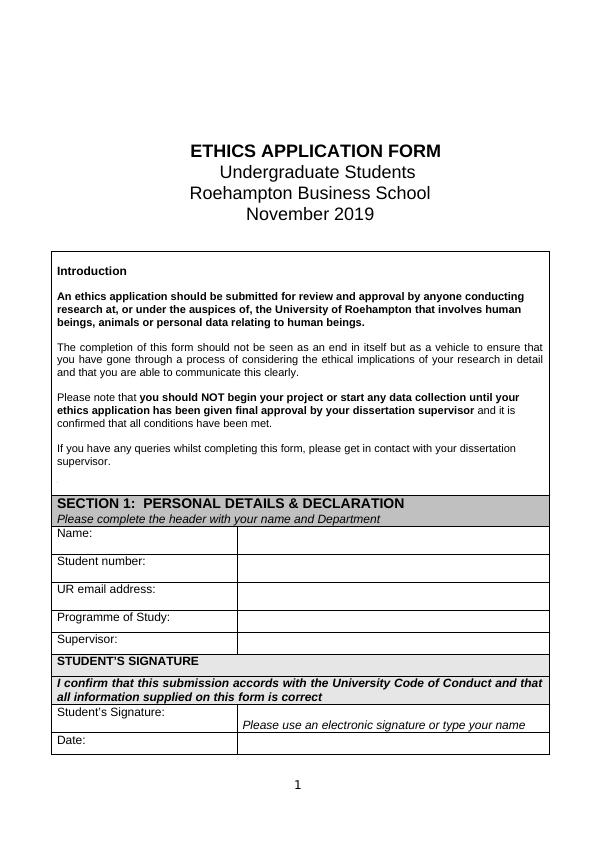 Ethics Application Form for Research at Roehampton Business School_1