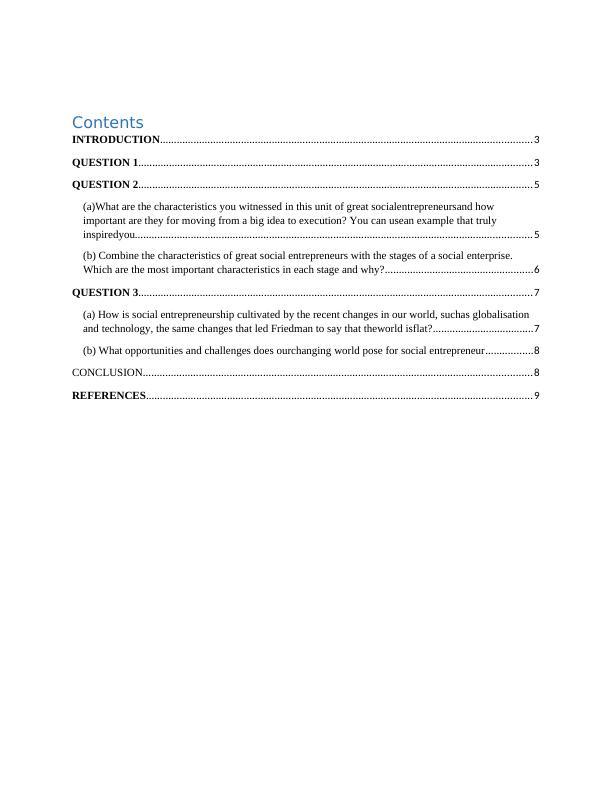 Characteristics of Social Entrepreneurship Report_2
