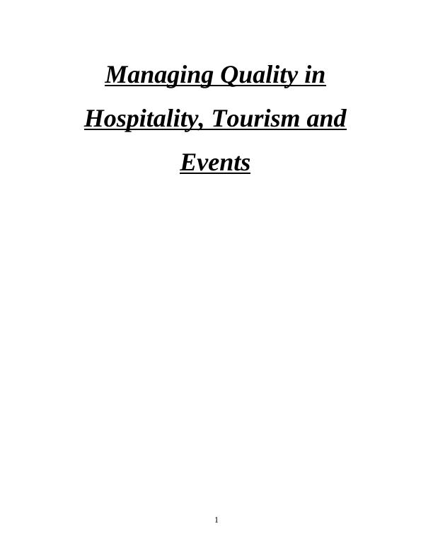 Managing Quality in Hospitality, Tourism and Events_1