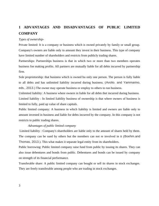 Business Management Assignment - public limited company_3
