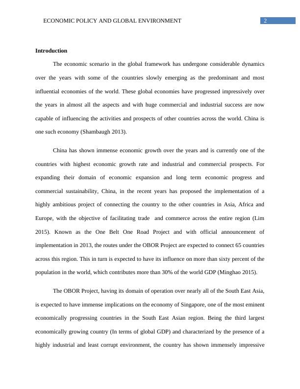 Economic Policy and Global Environment_3
