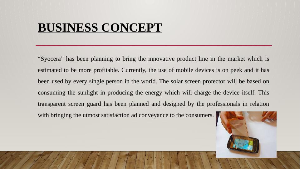 Business Plan for Solar Screen Protector - Syocera_3