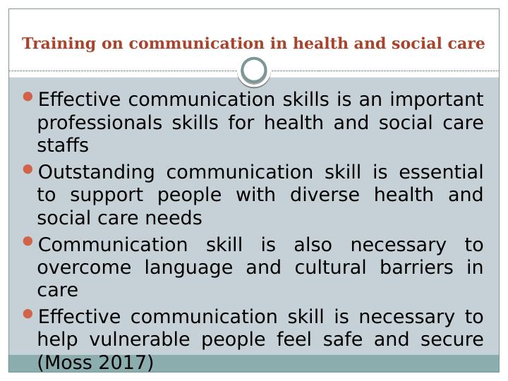 Communication in Health and social care  Assignment_2
