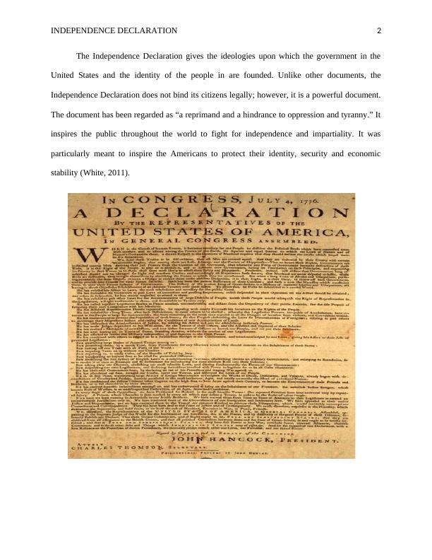 Independence Declaration in the USA_2