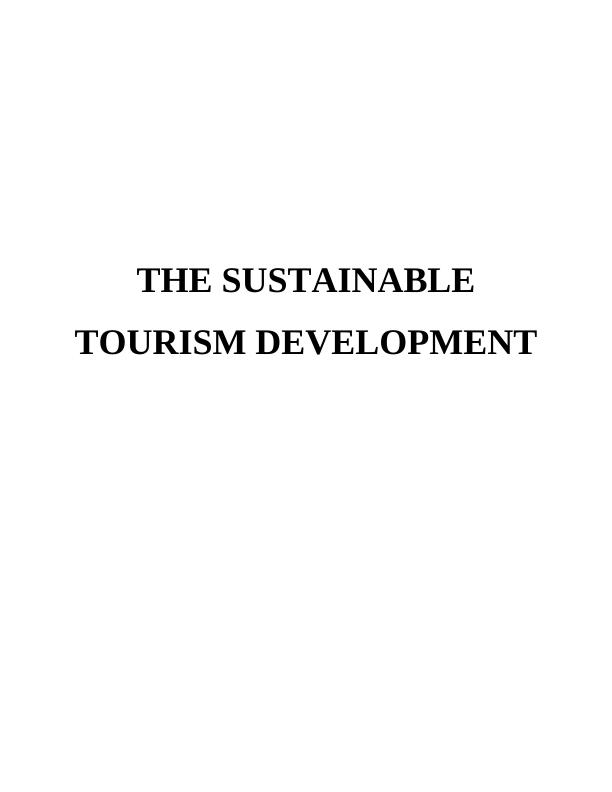Concept of Sustainability in Tourism_1