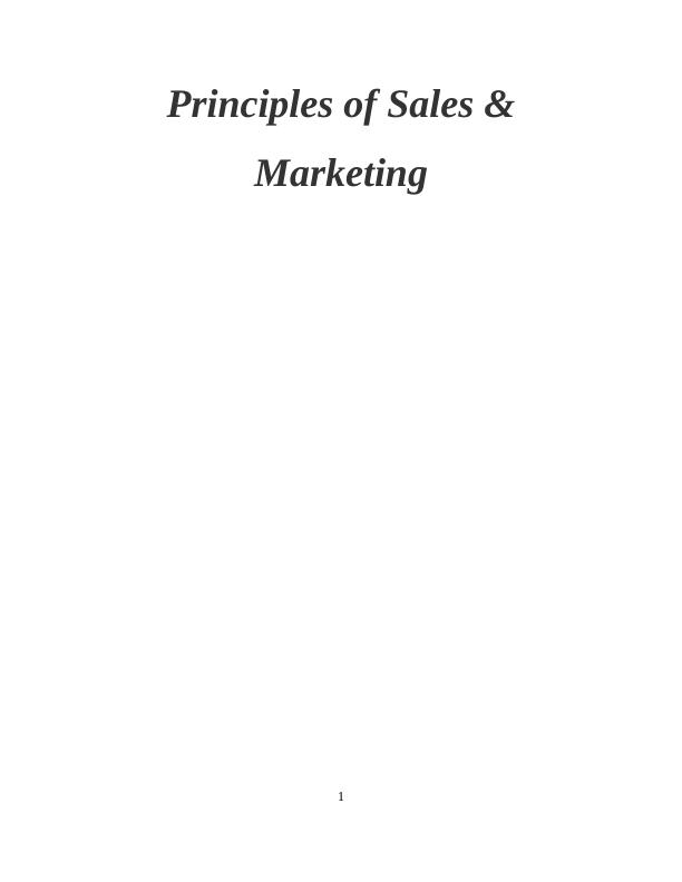 Principles of Sales & Marketing_1