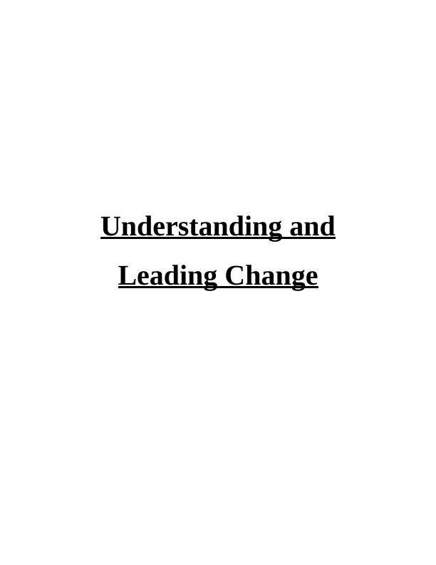 Impact of Change on Organizational Behaviour_1