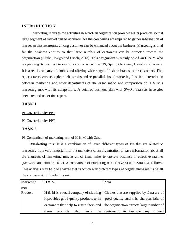 (PDF) Marketing Essentials Project | Assignment_3