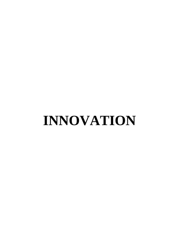 The Meaning and Importance of Innovation_1