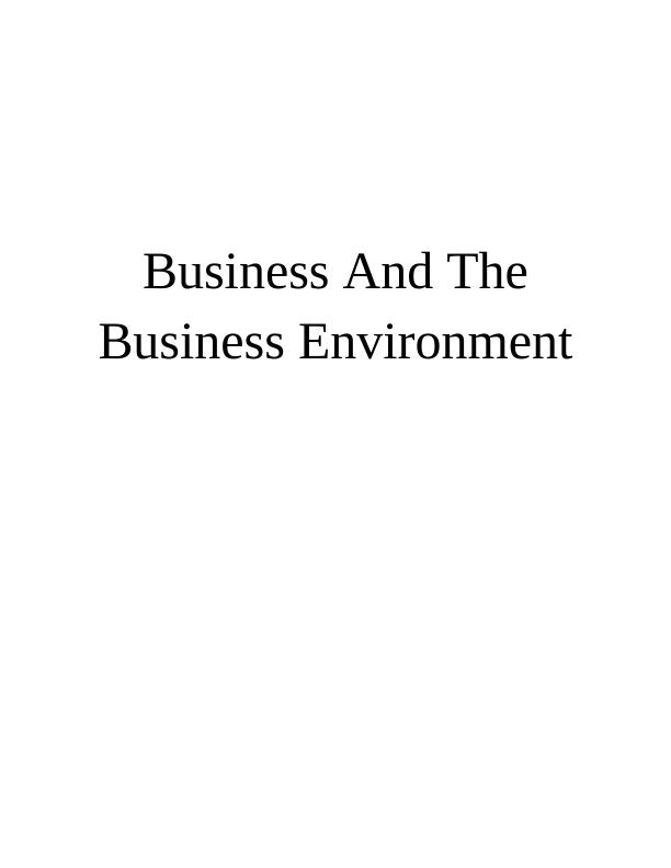 Types and Purposes of Organizations and their Impacts on Business_1