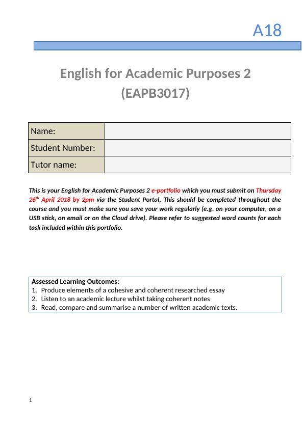 Assignment on  English for Academic Purposes PDF_1