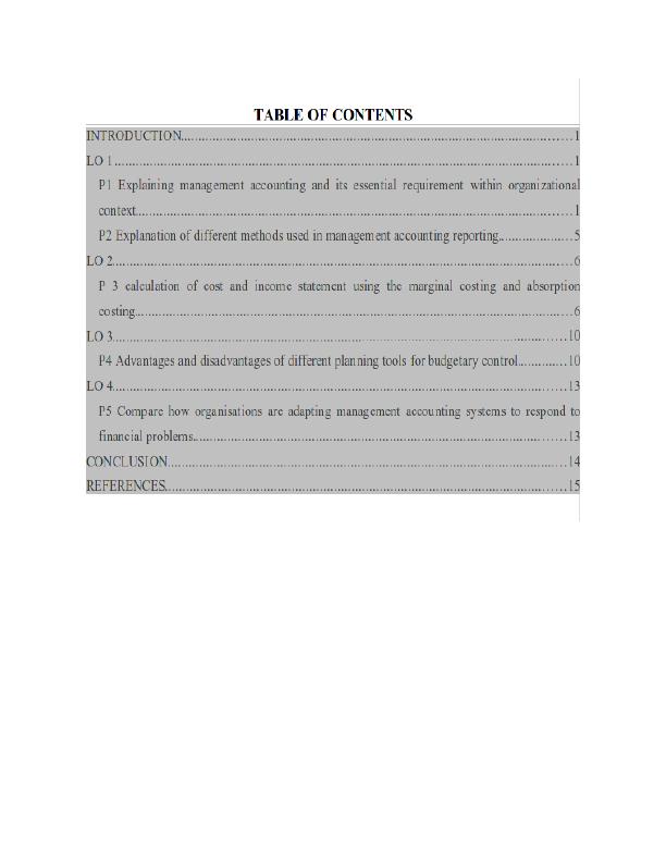 Management Accounting (MA) Solved Assignment_2