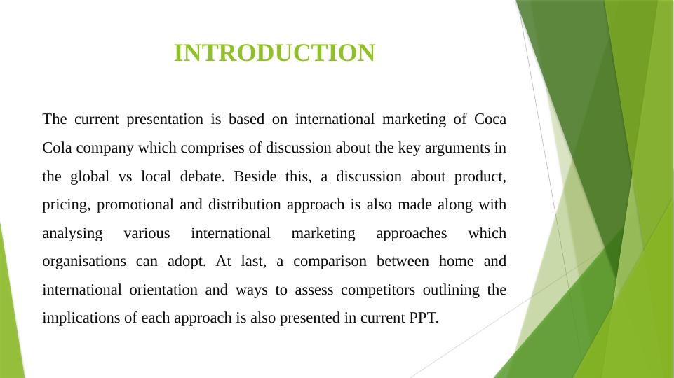 International Marketing of Coca Cola: Key Arguments, Approaches, and Implications_2