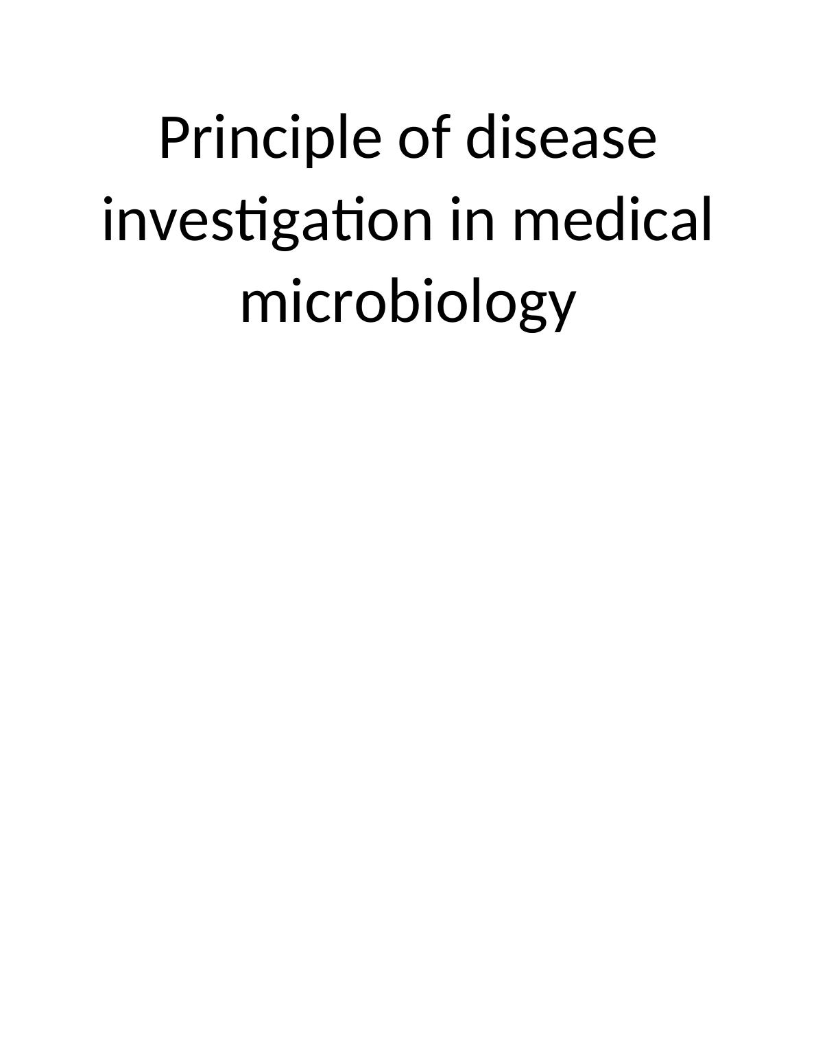 principles-of-disease-investigation-in-medical-microbiology