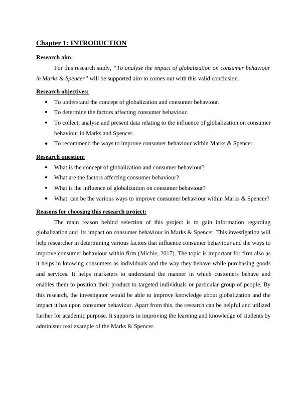 business research chapter 2