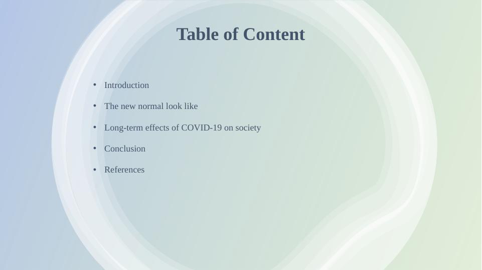 The New Normal: Long-term Effects of COVID-19 on Society_3