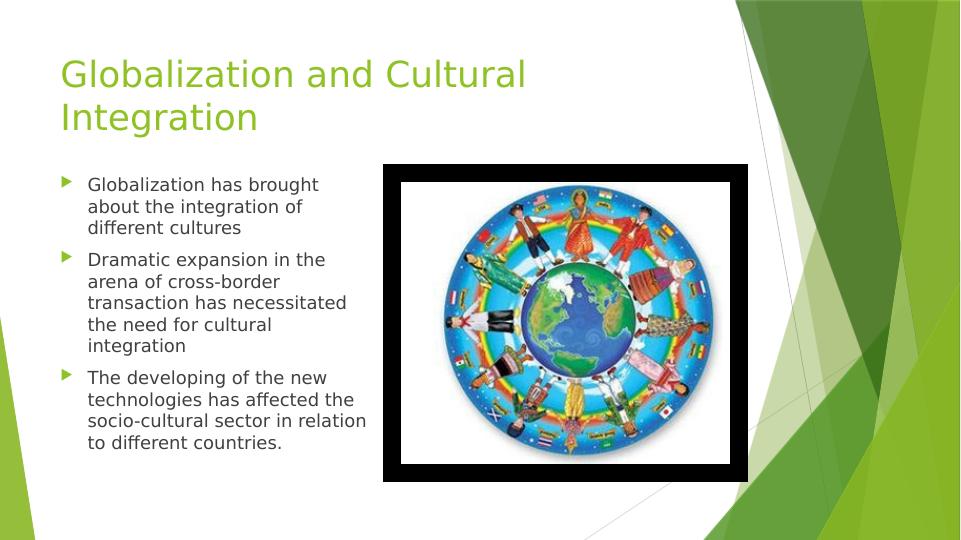 impacts of globalization on culture