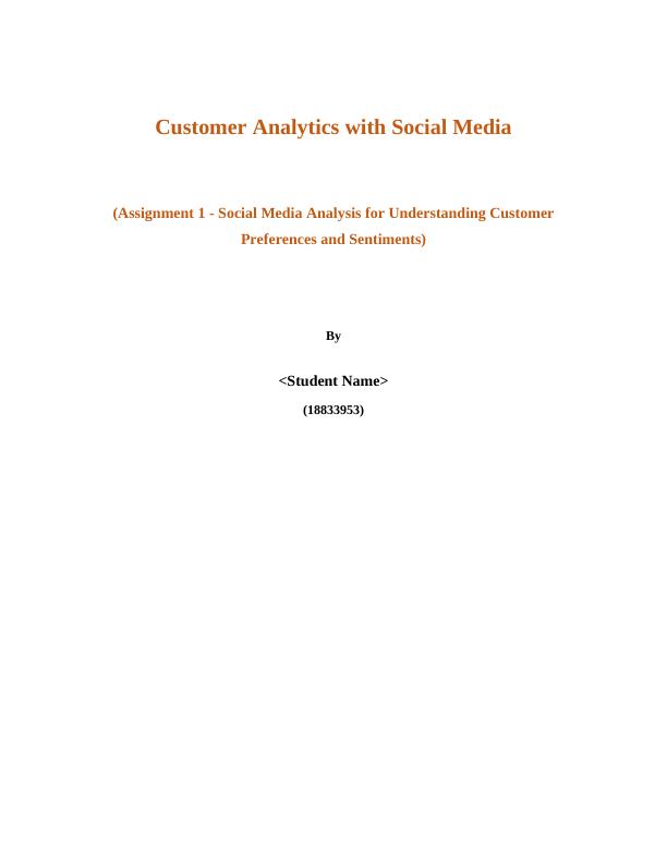 Customer Analytics with Social Media_1