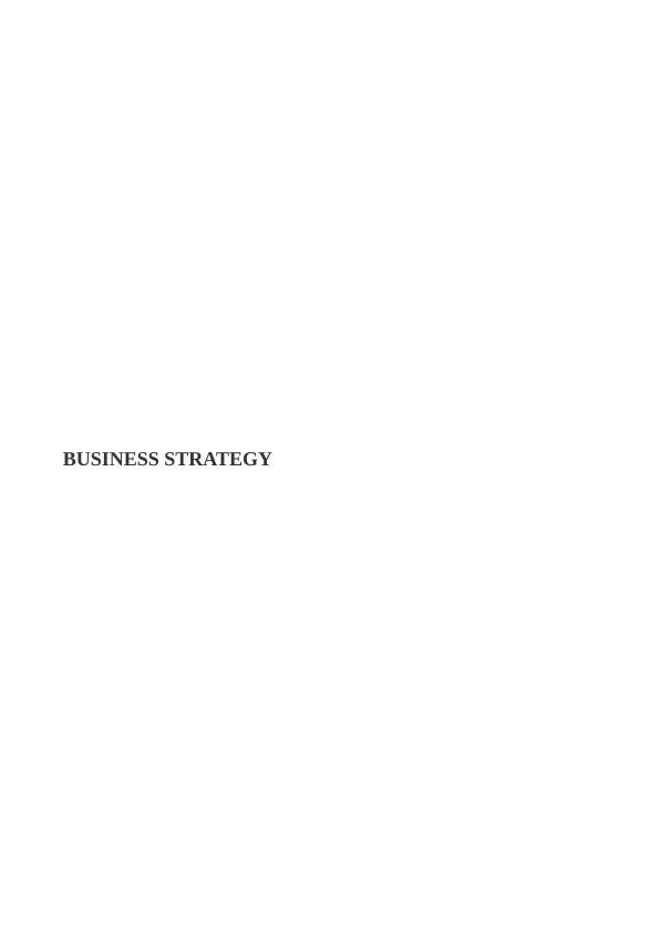 Business Strategy assignment :  Sony_1
