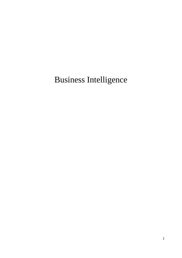 Business Intelligence in Organization_1