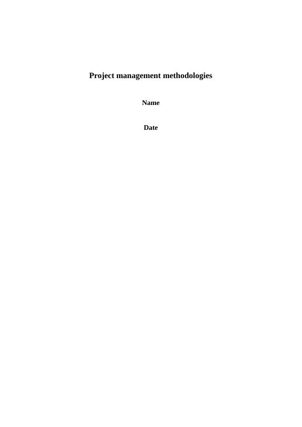 Project Management Methodologies Assignment - Latino Engineering_1