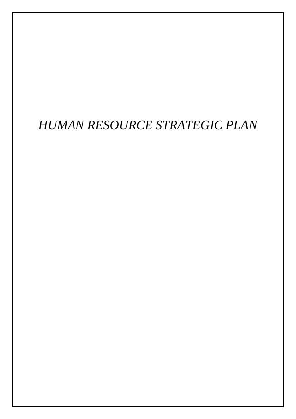 human-resource-strategic-plan