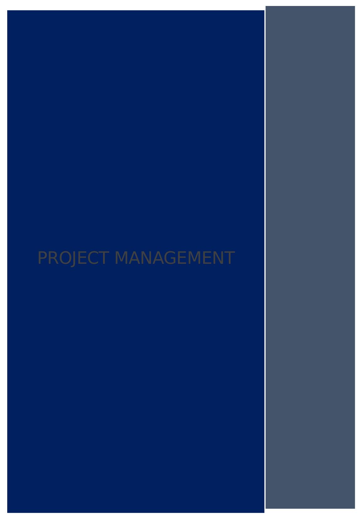 Project Management Assignment | Wireless Warehouse_1