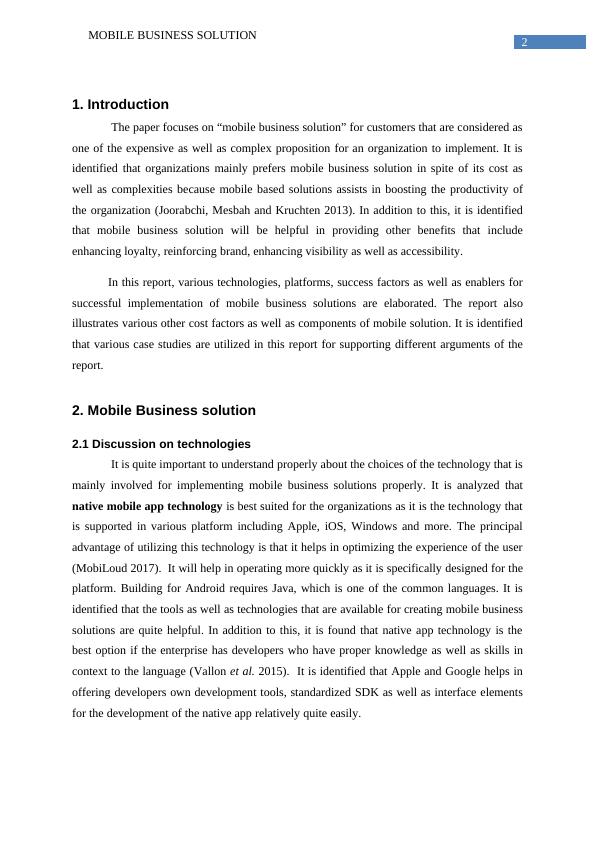 Mobile Business Solution : Assignment_3