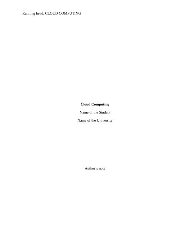 (PDF) Assignment on Cloud Computing_1