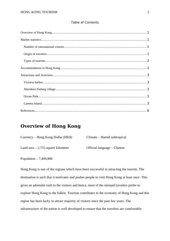 Hong Kong Tourism Statistics_2