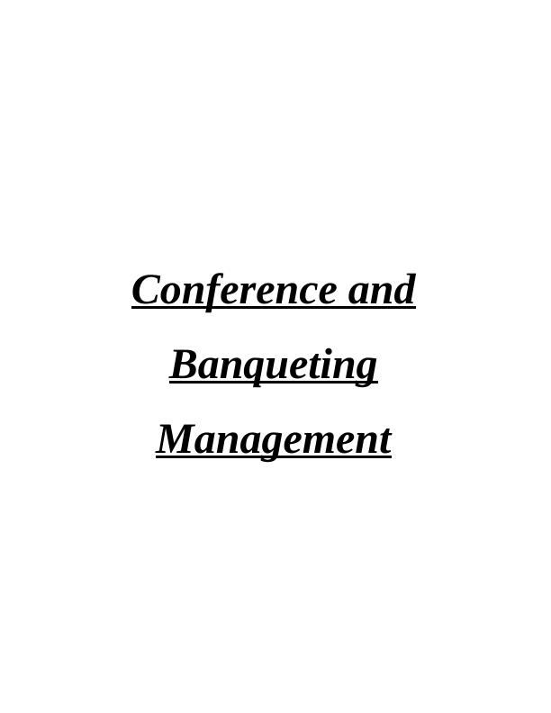 Size and Scope of Conference and Banqueting Industry in UK_1